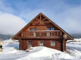 Luxusná drevená zrubová chata v obci Telgárt