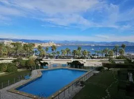 Cap d'Antibes Port Aubernon 3P vue Mer Piscine