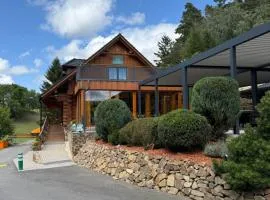 Chata Lada Srubová chata uprostřed přírody