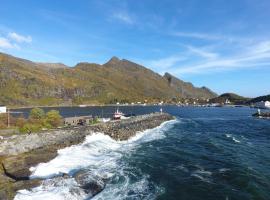 Lofotenvilla by the sea - Luksuriøs sjøvilla I naturskjønne omgivelser、モスケネスのホテル