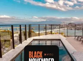 The Bridge by Xtay -Estúdios em Floripa com Piscina no Rooftop e Academia Completa, e fácil acesso as Praias Populares