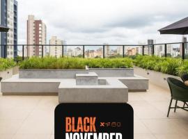 Campos Sales by Xtay - Estúdio funcional e confortável a 25min do Teatro Positivo, vila v destinaci Curitiba