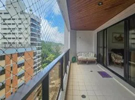 Edifício Sunshine Guarujá - Apto Alto Padrão Próximo à Praia