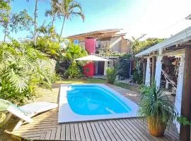 Casa de praia com piscina e jacuzzi totalmente privativa