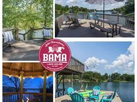 Bama Lake House- 2 Story Boat Dock- Beautiful View