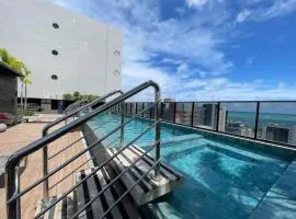 Apartamento quarto e sala Edifício Time - 1105