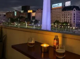 Hermoso Departamento con Balcon al Obelisco I