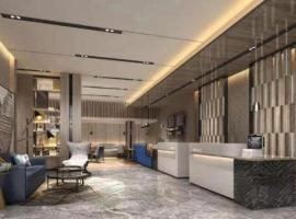 Echarm Hotel Shenzhen International Exhibition Center Fuyong、Fenghuangweiのホテル