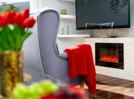 Apartamenty z balkonami, spokojna okolica