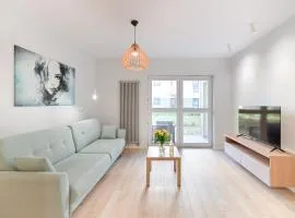 Apartament pistacjowy z parkingiem