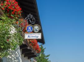 Gasthaus Café König、グラッサウのホテル