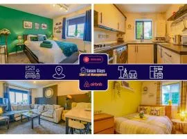 2 BR House By Eason Stays Short Lets & Serviced Accommodation Chester With Free Parking