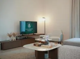 Palm Haven! NEW Luxury 1-BR! Yas Island Walking distance to F1