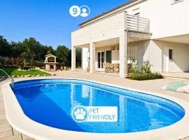 Villa David - Pet friendly - New villa for 9 person