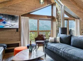 Chalet moderne et cosy avec jacuzzi, sauna et parking à Méribel - FR-1-565-1