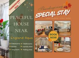 284 - 5BR Boston - Peaceful House near England Aqua, hotel in Quincy