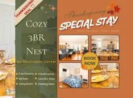 30-3 - 3BR Boston - Cozy Apt near Franklin Park Zoo