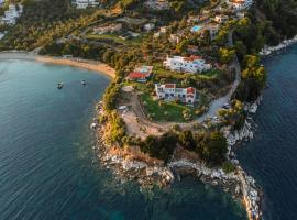 Cape Blue Suites, cheap hotel in Achladies