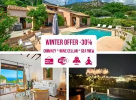 Villa Horizon - 5min from Monaco - Ideal Groups - Panoramic view - Chimney - Parking - Premium Services - Calm