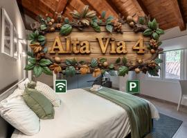 Alta Via 4 - Free Parking - Sea 20 min - A-C, hotel din Altare