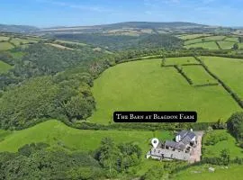 The Barn at Blagdon Farm, Exmoor - sleeps 10