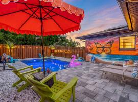 Saltwater Siesta Pool Game Room Mini Golf, ξενοδοχείο σε Whitfield