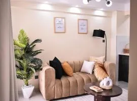 Cozy Chic 1 bedroom with RelaxationWork Study Area Kilimani