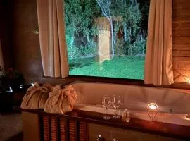 Férias com Lareira, Hidro e Café da Manhã incluso