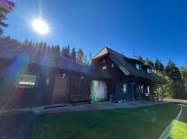 Panoramablick Hütte