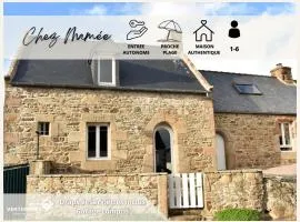 Charmante maison bretonne en pierre avec jardin - 6 pers