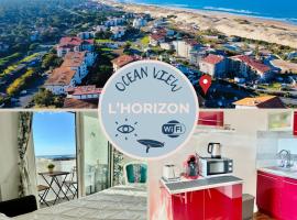 SEA view from BED 100M Beach, Free Parking, Surf, hotel v destinaci Seignosse