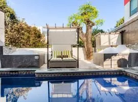 Loft lujo estilo y diseño, alberca climatizada y cama de alberca, Cuernavaca somos los únicos en ofrecerte 2 jacuzzis para tu uso personal y exclusivo con agua caliente y sistema de hidromasaje tipo Spa, terraza privada y asador de carbon