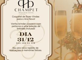 Champet Boutique Hotel, hotel in Campos do Jordão