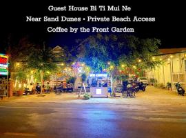 Bi Ti Guest House Mui Ne - Private Beach & Coffe, hôtel à Ấp Long Sơn