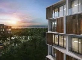 C243 1BR with Sofabed 5 Min Walk to Beach Pool&Gym