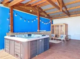 Bleu des Ô - Maison de 66m2 avec jacuzzi et sauna