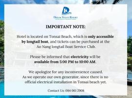 Dream Valley Resort, Tonsai Beach