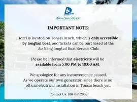 Dream Valley Resort, Tonsai Beach