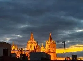 Skyline de Leon con opcion de parking