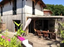 Villa "Marée Vous" Charmante maison en bois sur le Bassin d Arcachon
