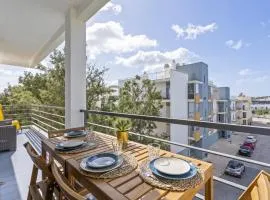 Steps to marina, beach, town