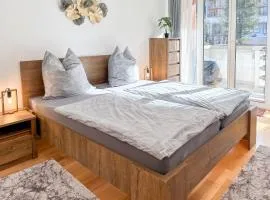 Große Wohnung mitten in St. Moritz am See