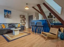 Duplex T3 en centre-ville avec très belle vue