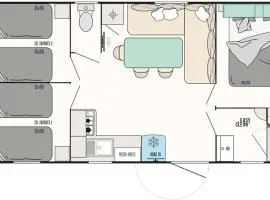 Mobil Home 3Ch - 6Pers 15min Europa PARK 330C
