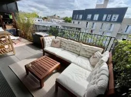 Beautiful apartment with big terrace near Paris