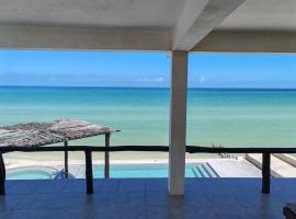 Beach Villa Seaside Sunset Haven Nature & Chill, hotel in Chuburná