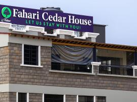 Fahari Cedar House, Bed & Breakfast in Kericho