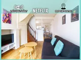 La POP HOUSE, Netflix, Wi-Fi Fibre, 6 couchages