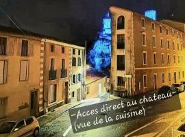 Appartement XXL 120m2 - 10 couchages - 3ch - centre Foix - 2 sdb-2 wc - Parking gratuit à 1 Minute