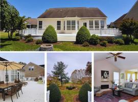 3BR Retreat , Near Beach , BBQ , Pool , Sleeps 12, hotel a Rehoboth Beach